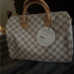Louis Vuitton speedy 30 Damier azur